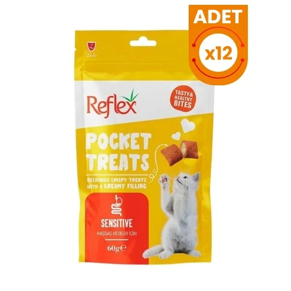 Reflex Pocket Treats Sensitive Kedi Ödül Maması