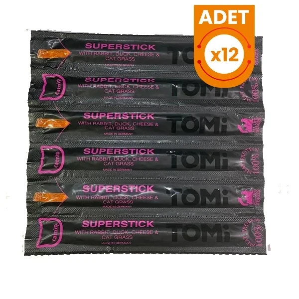 Tomi Tavşan ve Ördekli Stick Kedi Ödül Maması