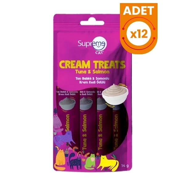 Supreme Cat Ton Balıklı ve Somonlu Sıvı Kedi Ödül Maması